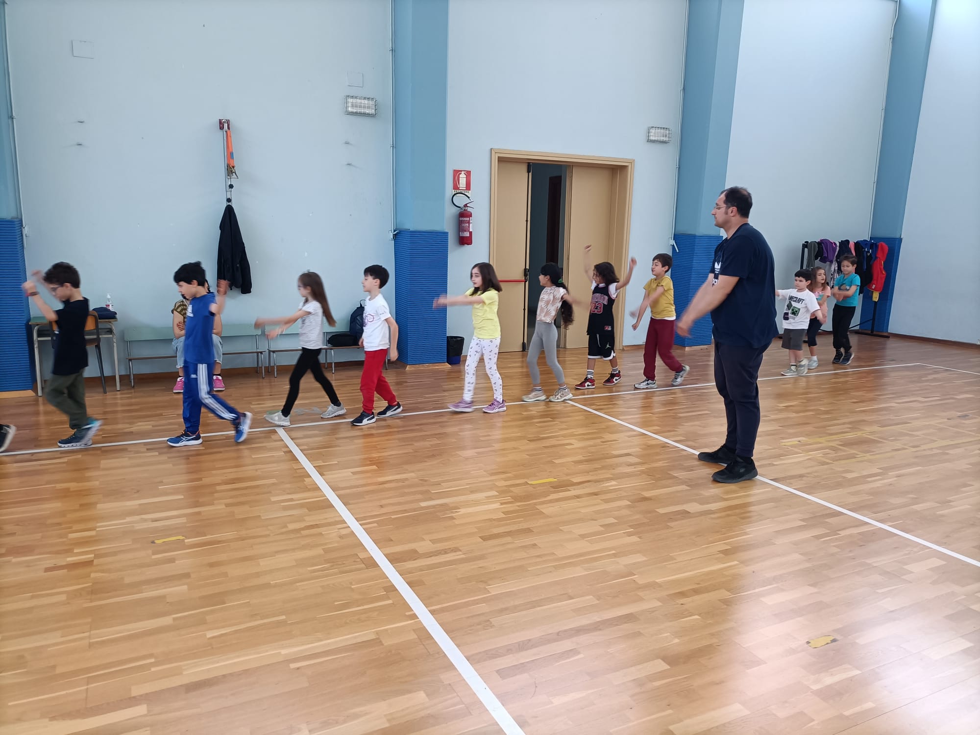 Progetto sportivo in palestra