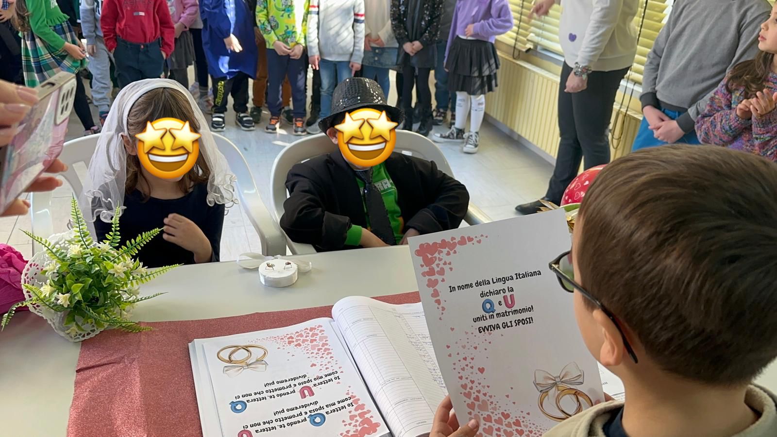 Matrimonio Q e U classe prima