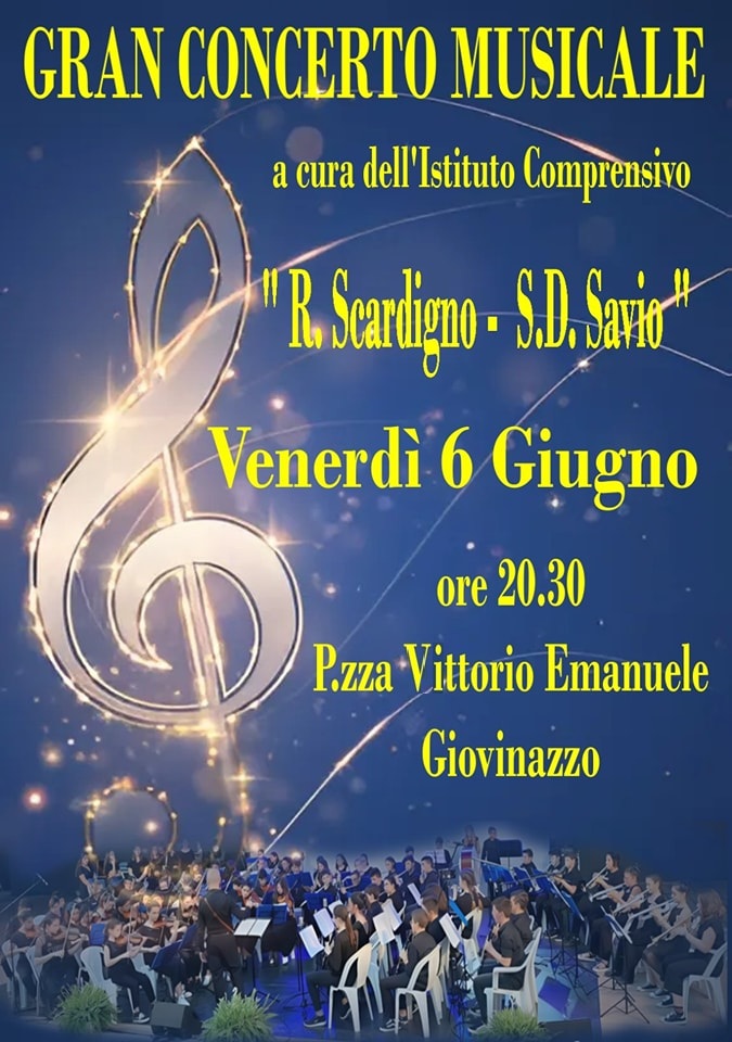 Locandina Gran Concerto Musicale SaviOrchestra