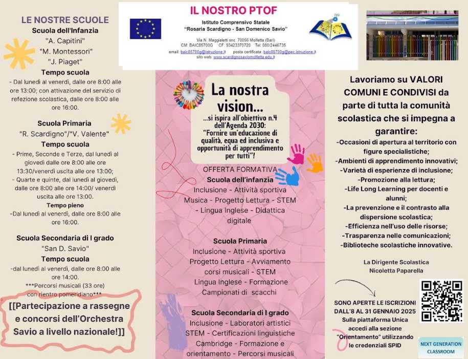 Brochure PTOF